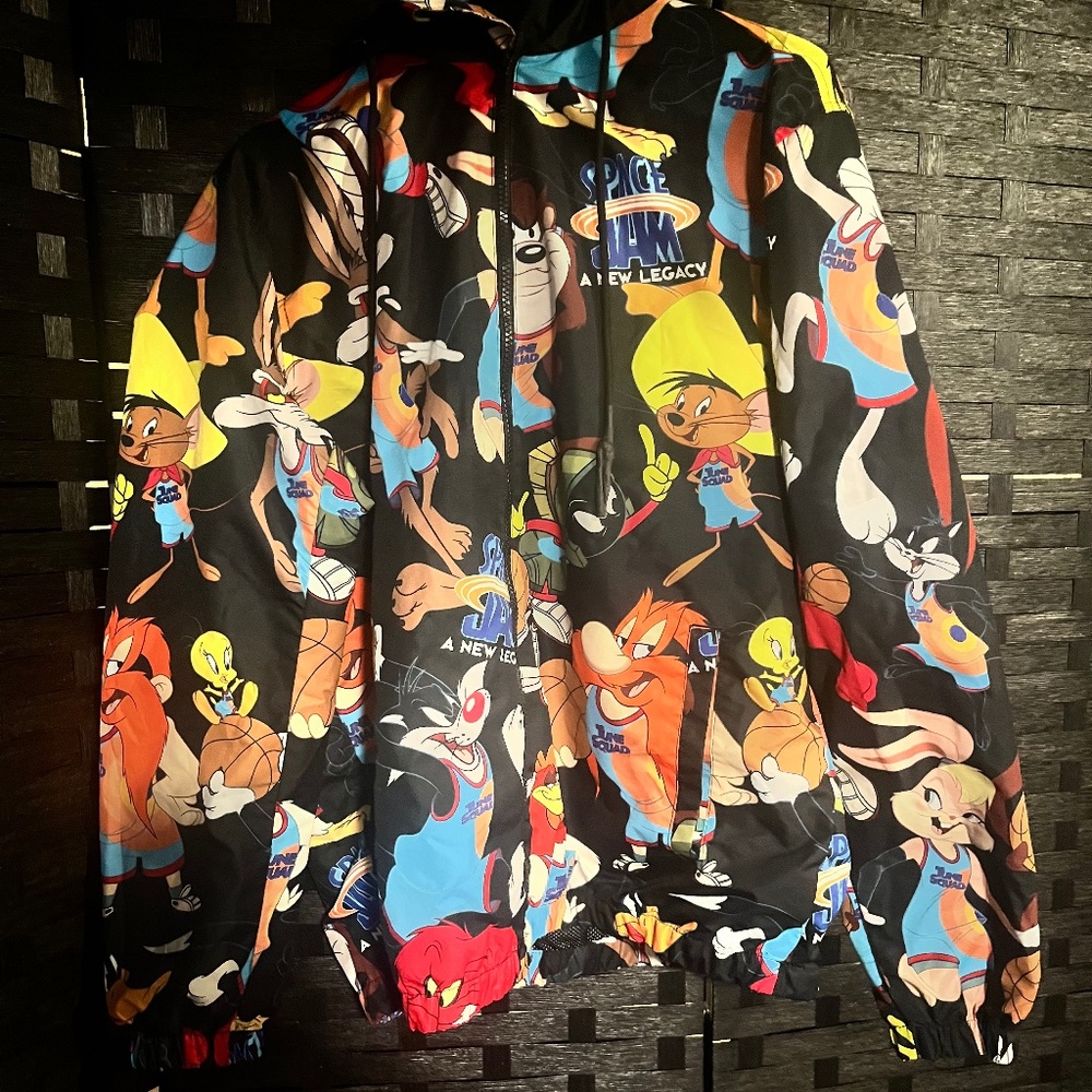 Looney Tunes x Space Jam: A New Legacy Members Only Jacket – Men’s Medium
